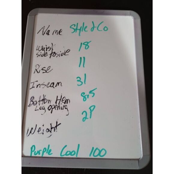 Style & Co Jeans Ladies 14 Straight Leg - Picture 6 of 7